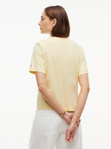 T-shirt 'STUDIO TOMMY' TOMMY HILFIGER en jaune