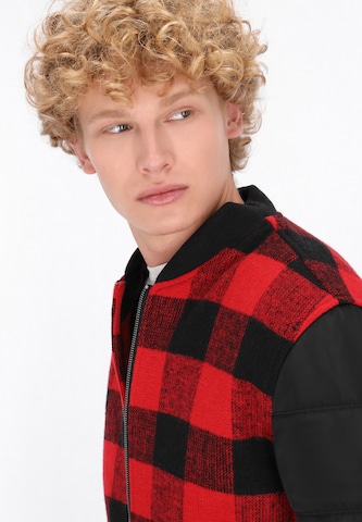 MO - Chaqueta de entretiempo en rojo