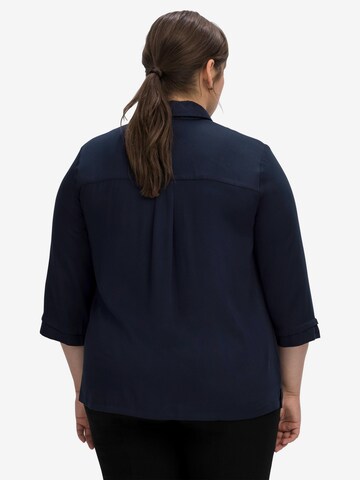 SHEEGO Blouse in Blue