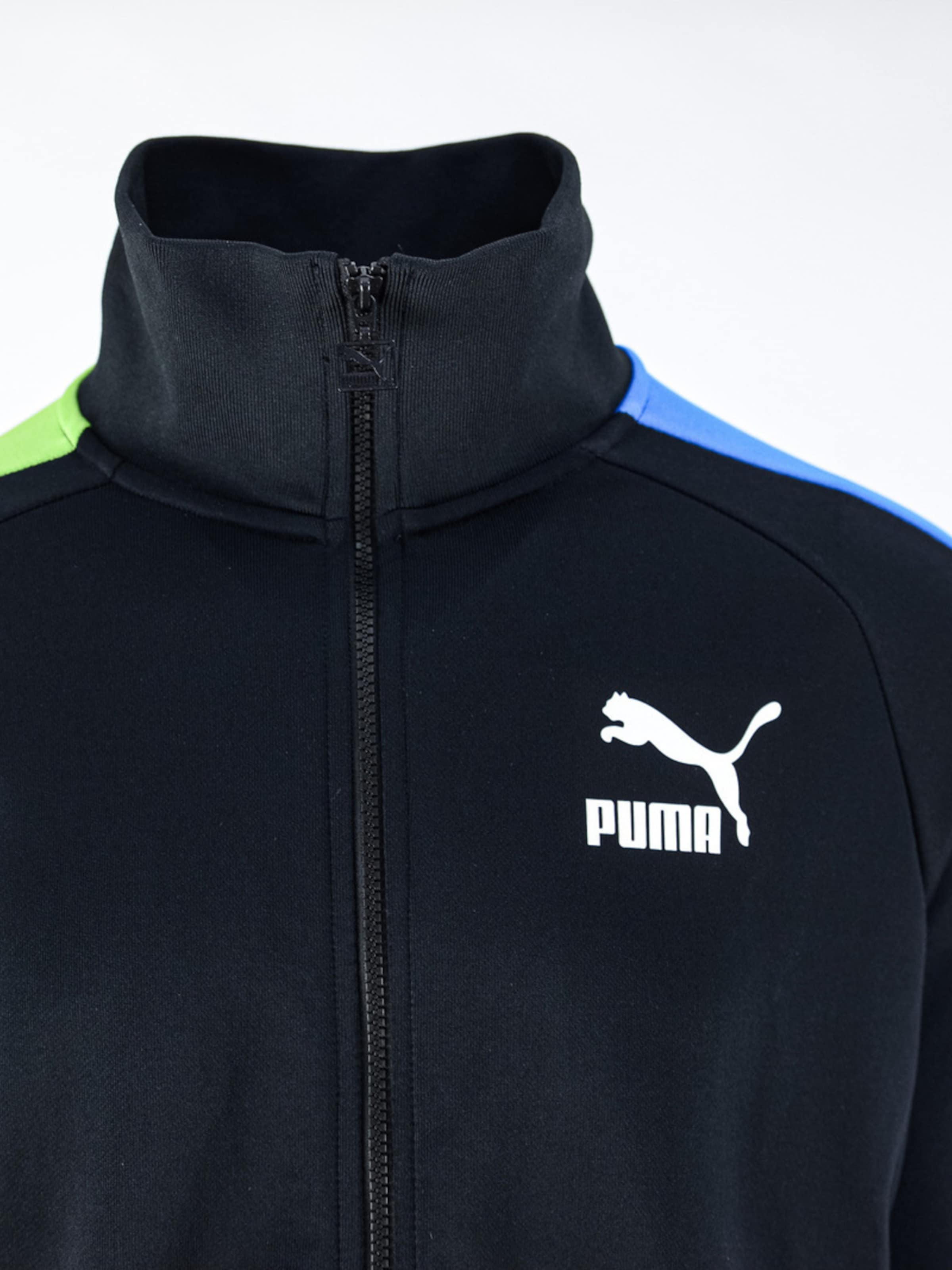 PUMA - Chaqueta deportiva 'Puma Iconic T7' en negro