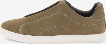 Baskets basses Boggi Milano en gris : devant