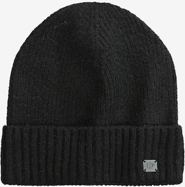 JP1880 Mütze in Schwarz: Vorderseite