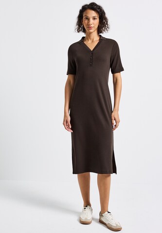 STREET ONE Dress in Brown: front