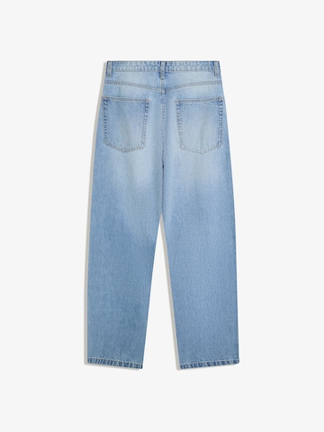 Bershka Baggy Farkut värissä sininen