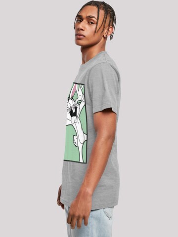 T-Shirt 'Looney Tunes Bugs Bunny' F4NT4STIC en gris