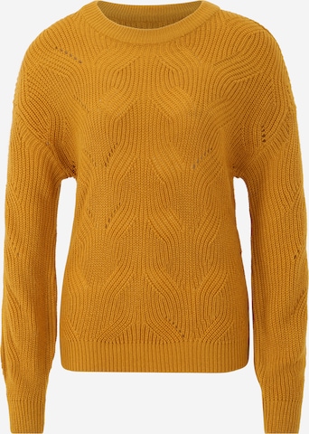 Vila Petite Sweater 'Oa' in Yellow: front