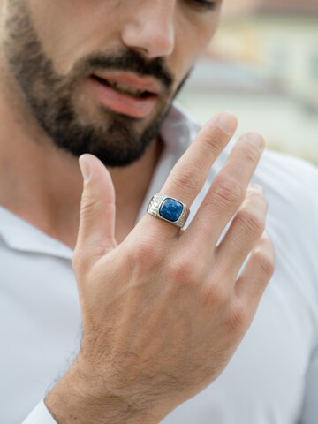 GT Collection Ring 'LAPIS LAZULI' in Blue: front