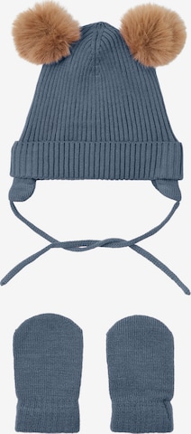 NAME IT - Gorra 'MARA' en azul: frente