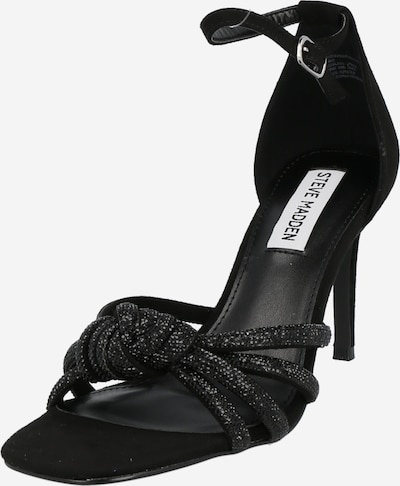 STEVE MADDEN Sandales à lanières 'REDAZZLE' en gris argenté / noir, Vue avec produit