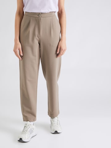 Regular Pantalon à pince ARMEDANGELS en beige : devant