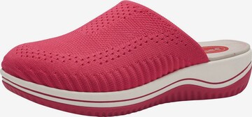 JANA Clogs in Roze: voorkant