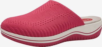 JANA Clogs in Roze: voorkant