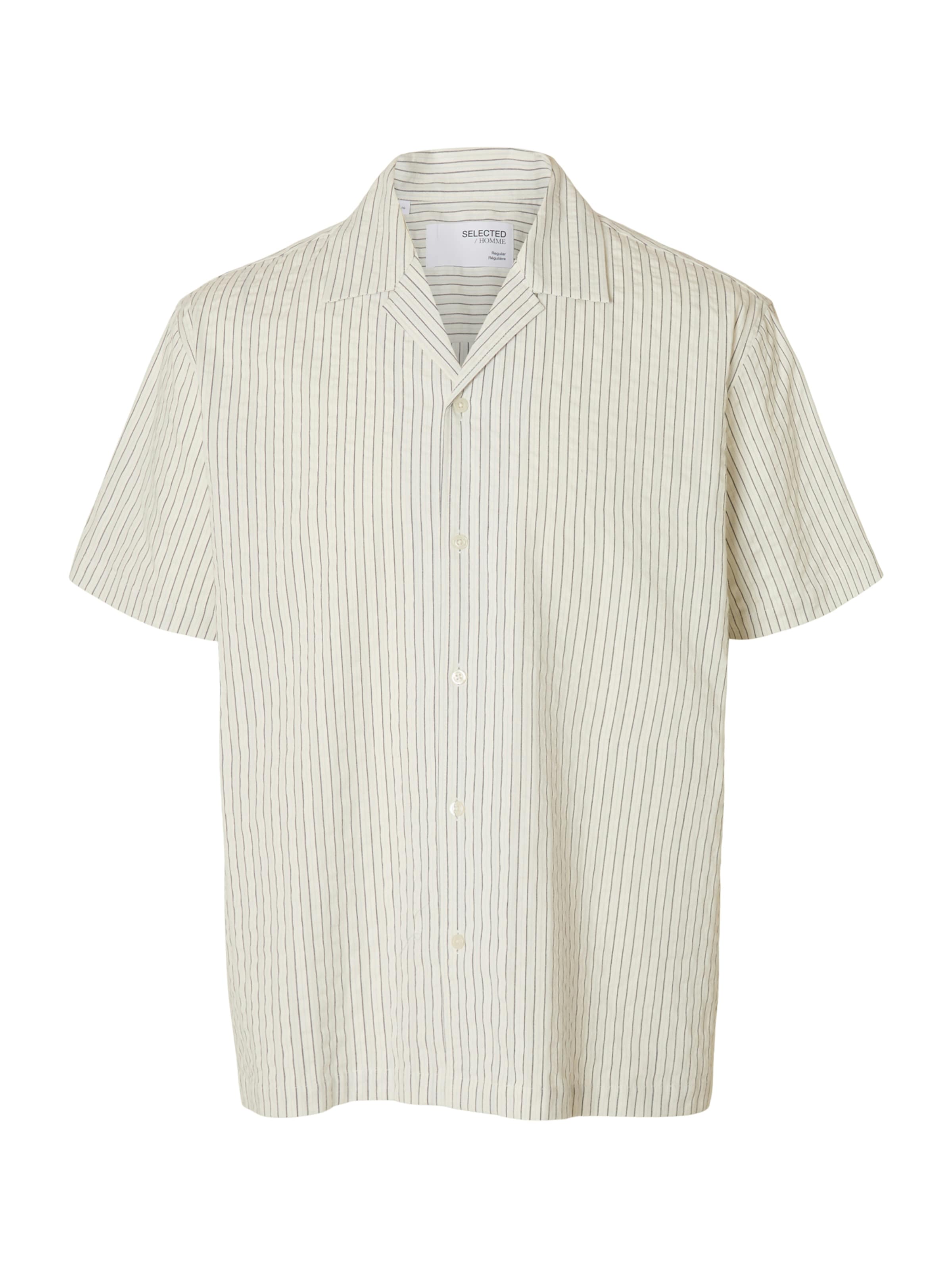 SELECTED Overhemd 'SLHAce' in Beige: voorkant