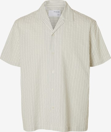 SELECTED - Camisa 'SLHAce' en beige: frente