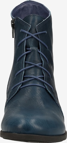 THINK! Lace-Up Ankle Boots in Blue