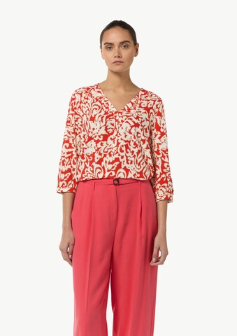 COMMA Blouse in Roze: voorkant