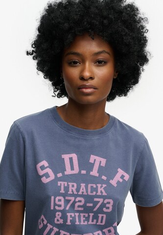 Superdry & Co Tričko – modrá
