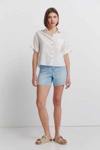 Springfield Bluse in Beige