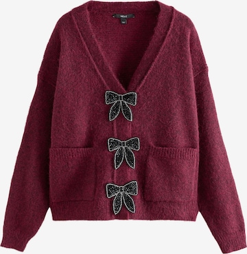 Next Kardigán - piros: elől