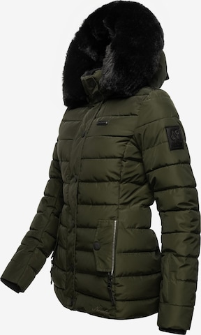 NAVAHOO Winter Jacket 'Milianaa' in Green