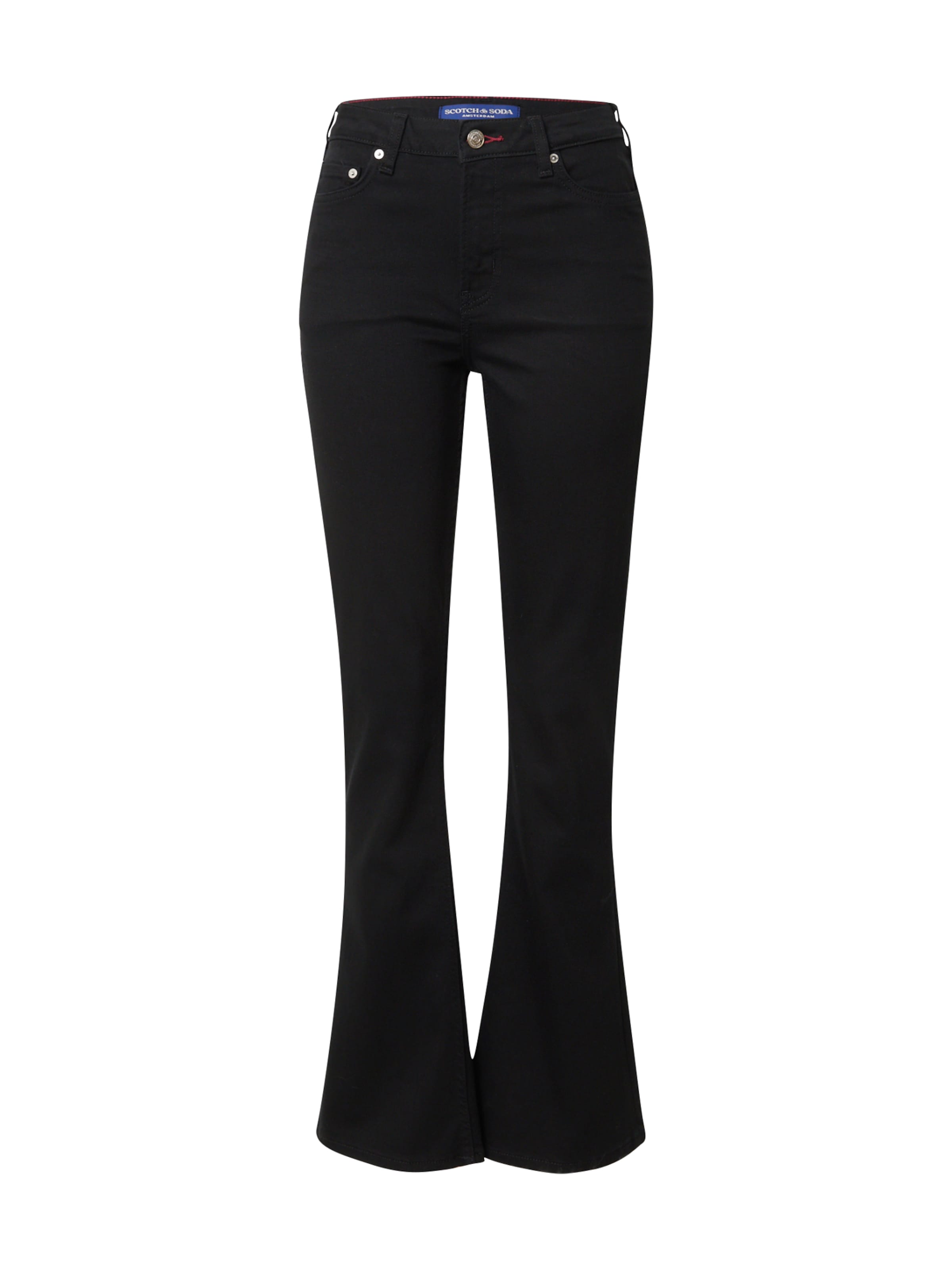 évasé Jean 'The Charm' SCOTCH & SODA en noir : devant