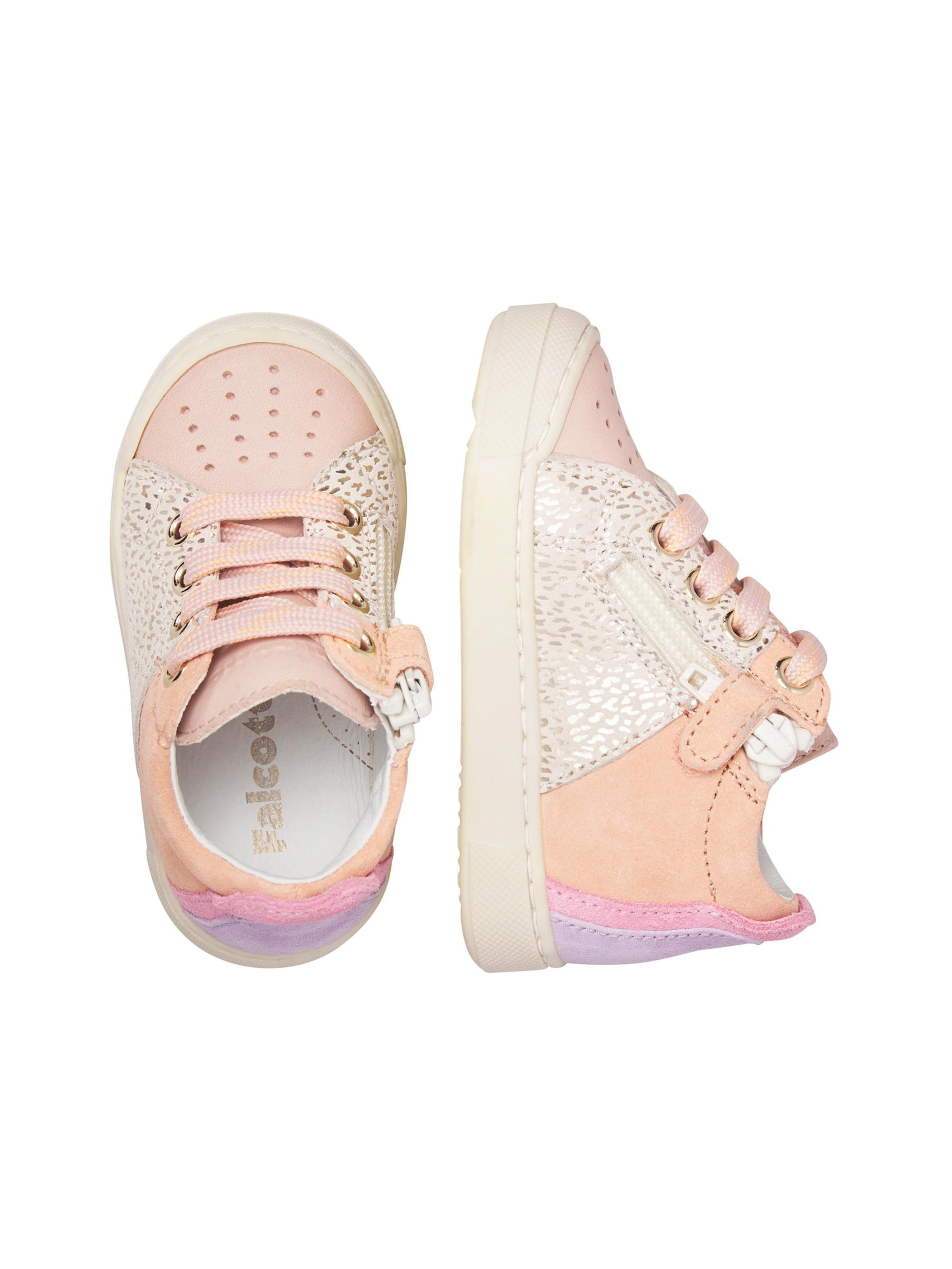 Falcotto Sneaker 'FABRON ZIP' in Pink