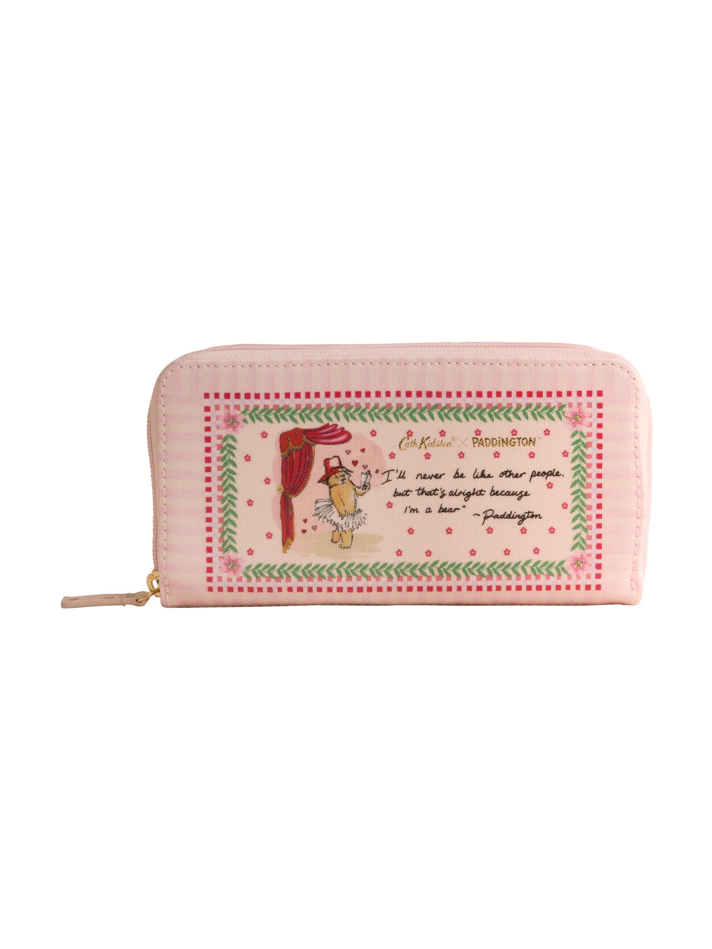 Portofel de la Cath Kidston pe roz: față