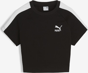 T-shirt fonctionnel 'T7' PUMA en noir : devant