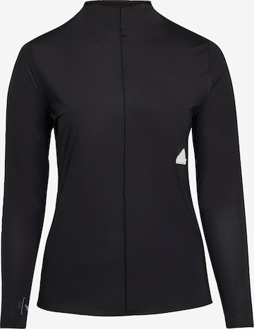 ADIDAS SPORTSWEARTehnička sportska majica 'New ' - crna boja: prednji dio