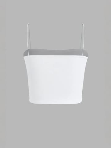 Hiccup Top in White