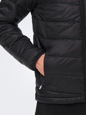 Only & Sons Between-Season Jacket 'Carven' in Black