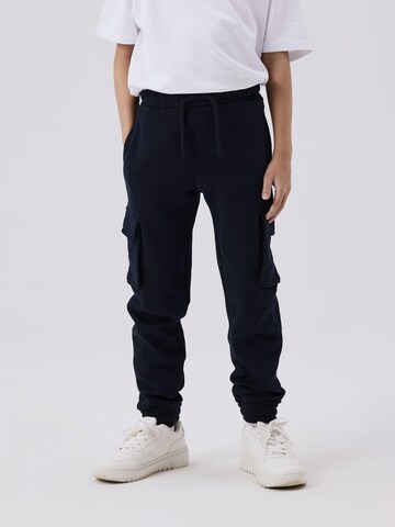 NAME IT Tapered Trousers in Blue