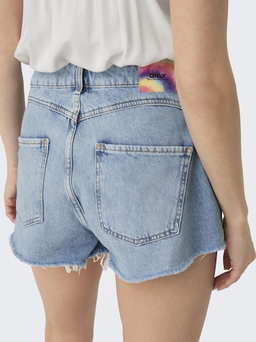 ONLY Regular Jeans 'Vally' i blå