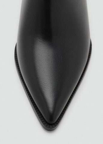 MANGO Ankle Boots 'Nino' in Black