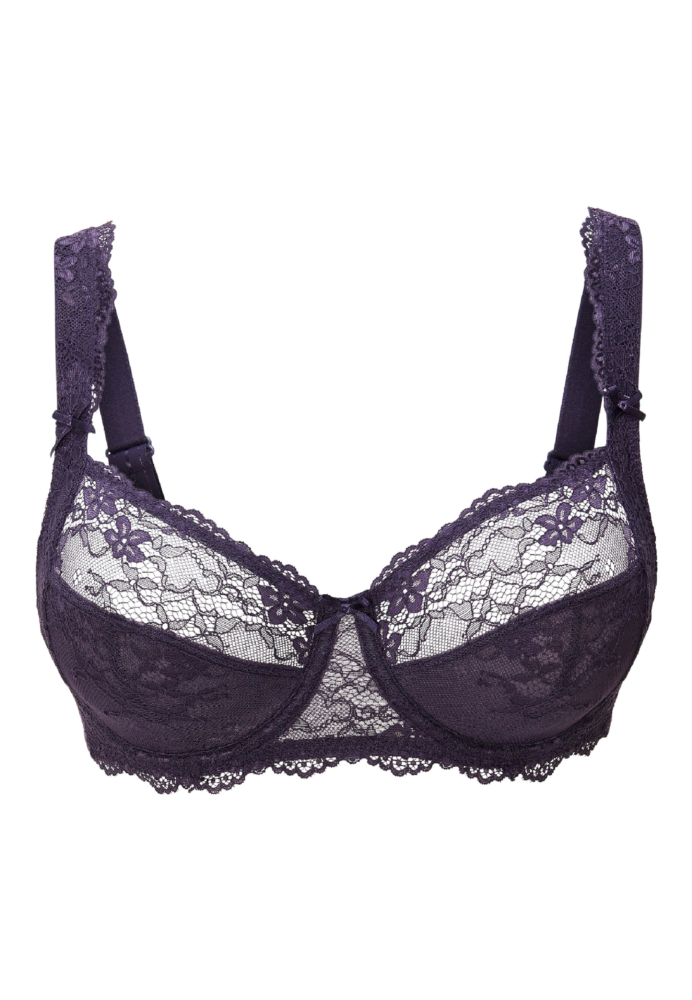 LingaDore Bra in Purple: front