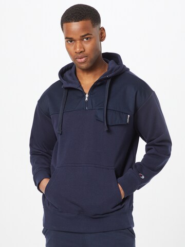 Champion Authentic Athletic Apparel Sweatshirt in Blue: front