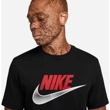 Nike Sportswear Shirt 'Futura' in Zwart