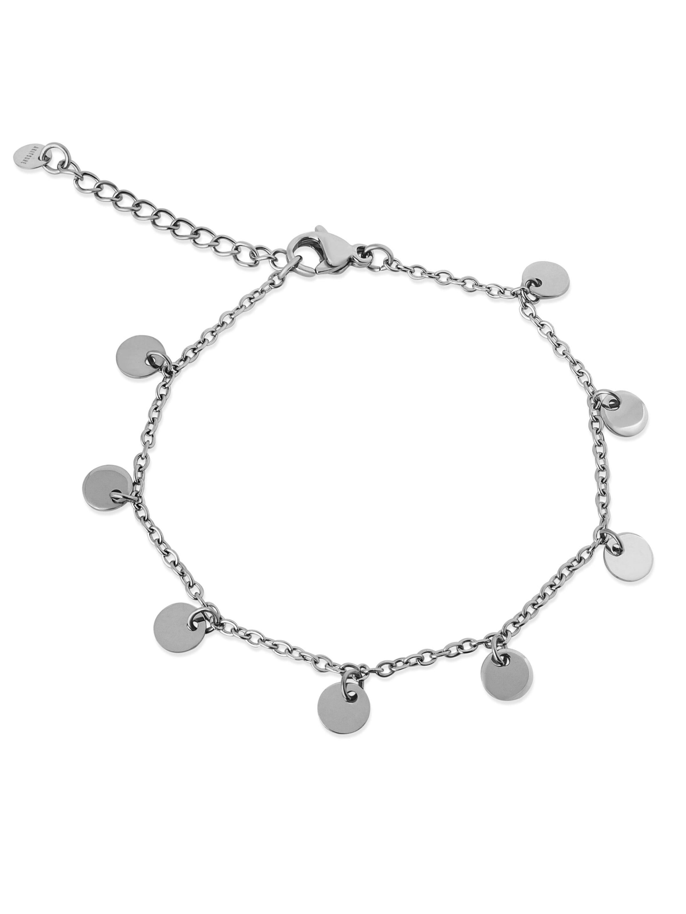 Akitsune Bracelet 'Harmony' in Silver: front