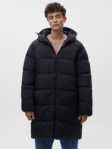 Pull&Bear Winter coat in Black