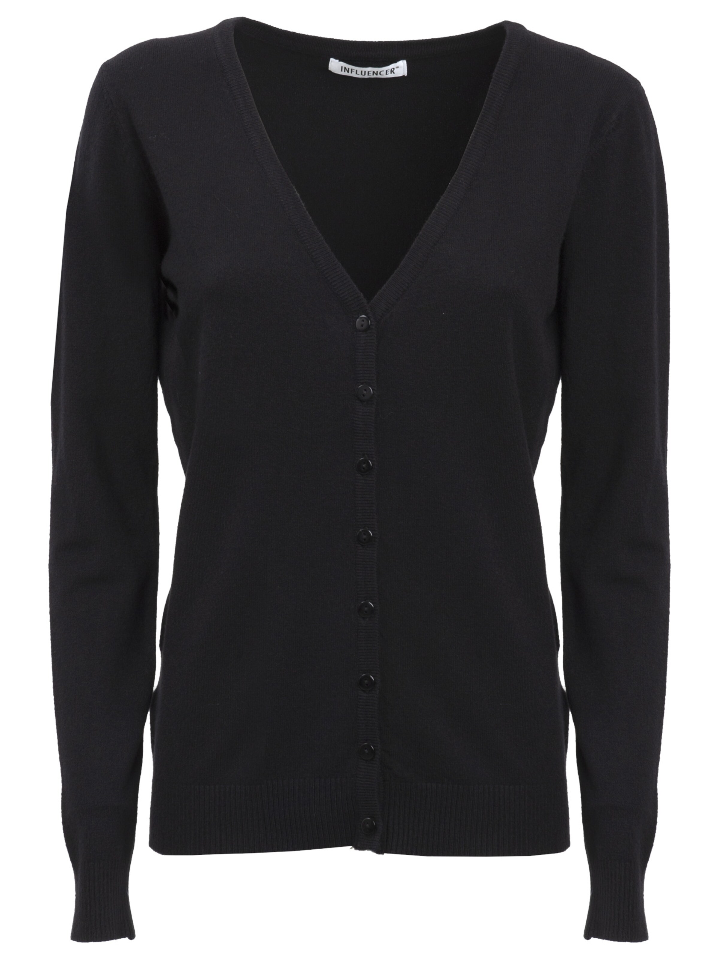 Giacchetta di Influencer in nero: frontale