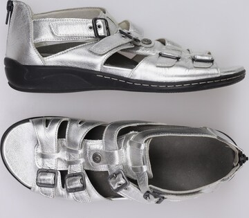 WALDLÄUFER Sandals & High-Heeled Sandals in 41 in Silver: front