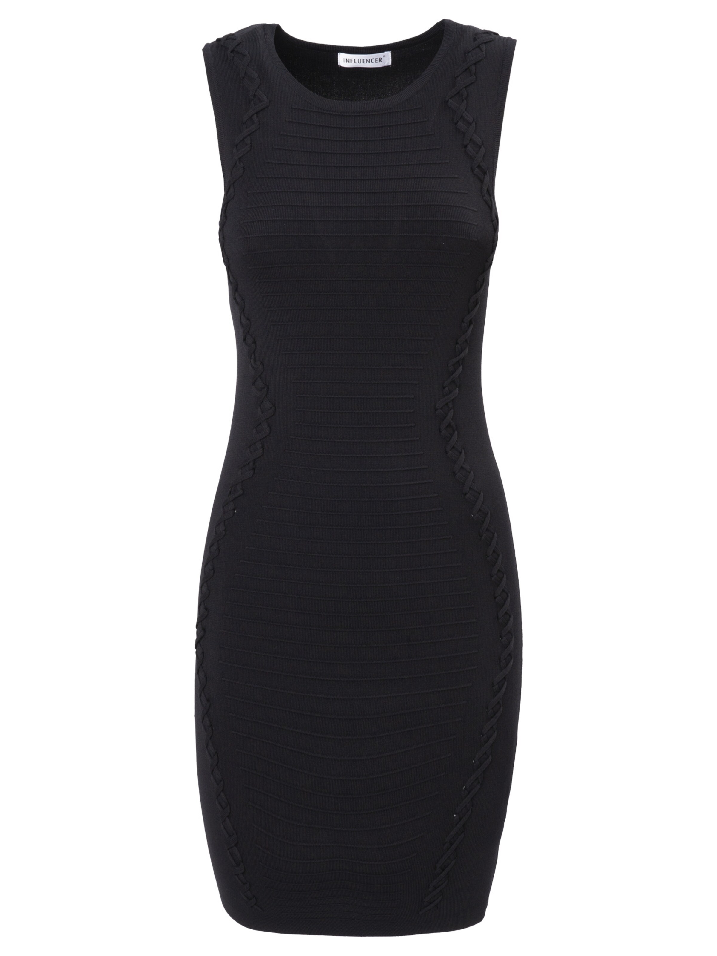Influencer Платье в Черный: спереди