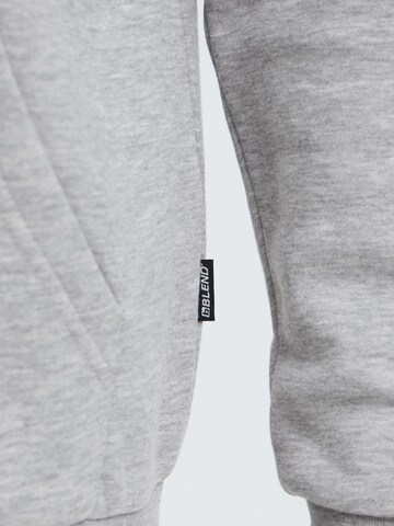 BLEND - Sudadera con cremallera ' BHJapa Backprint ' en gris