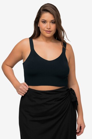 Ulla Popken Top in Black: front