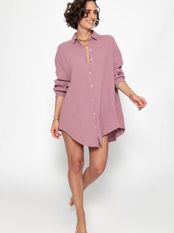 SASSYCLASSY Bluse 'lange Variante'‌‌‌‌‌‌‌‌ in Pink