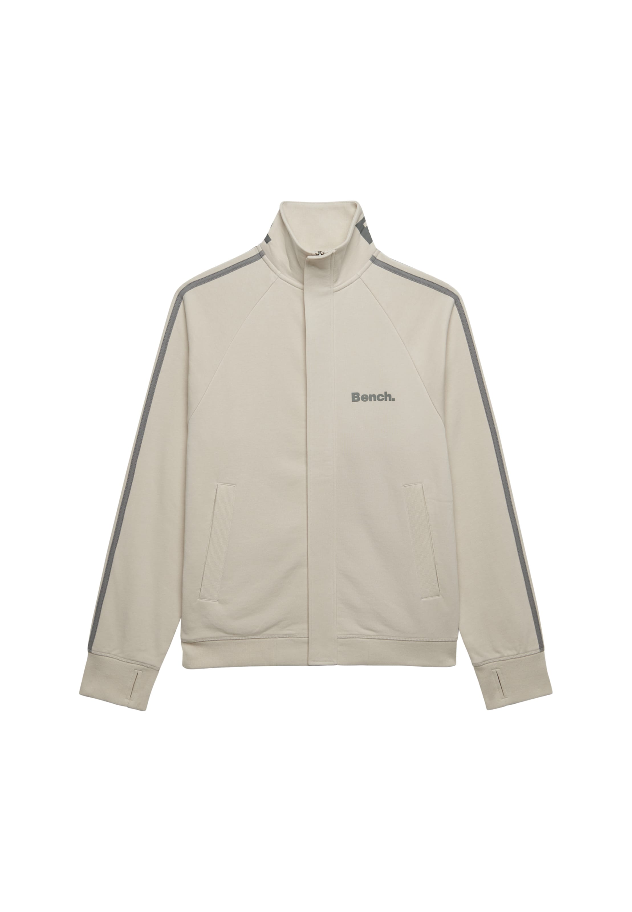Veste de survêtement 'Bench X Superdry & Co' BENCH en blanc : devant