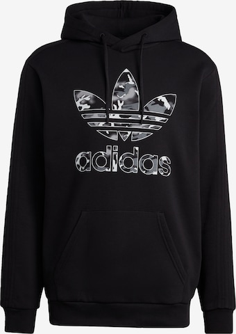 Bluză de molton 'Graphics Camo Infill' de la ADIDAS ORIGINALS pe negru: față