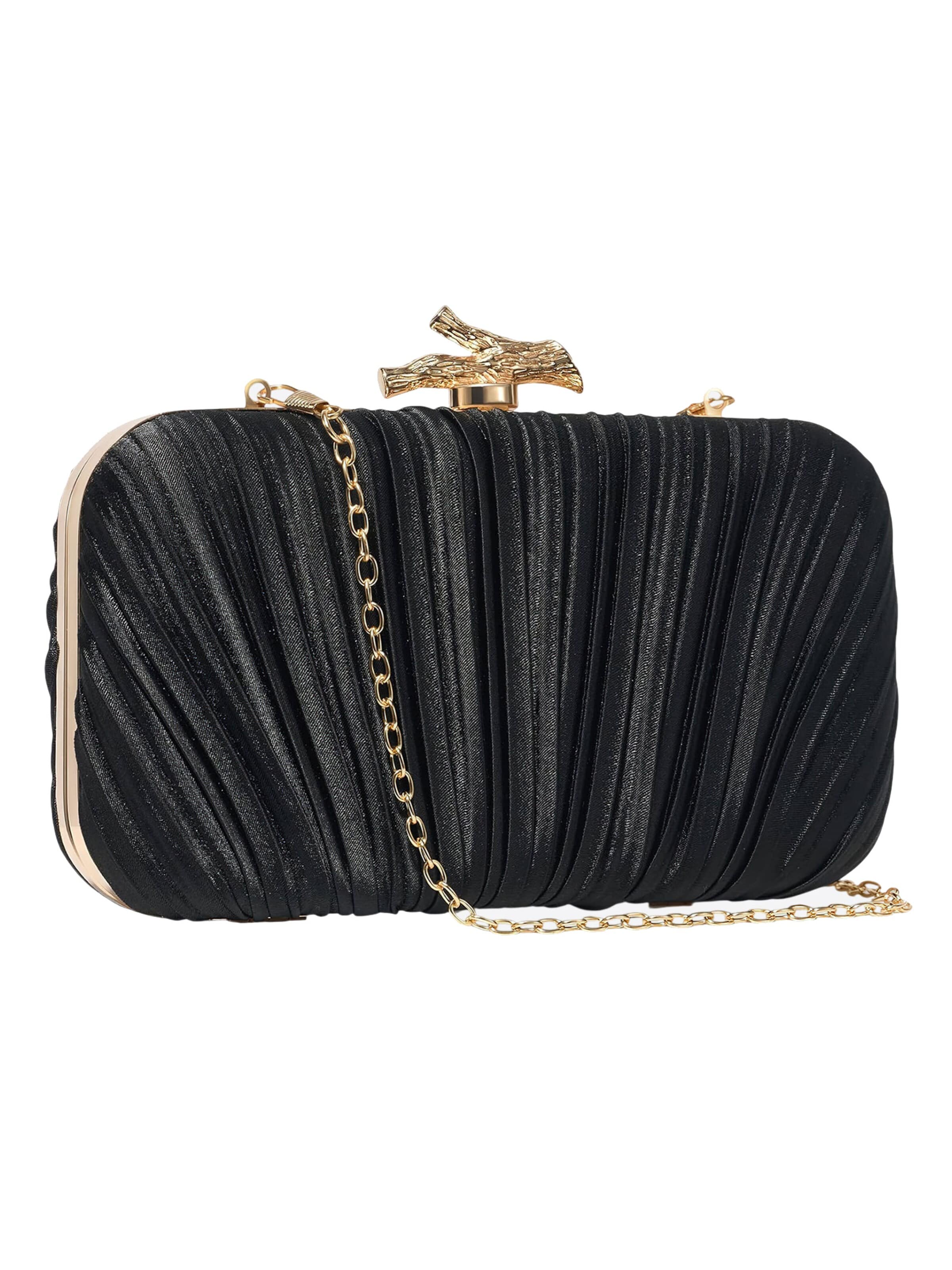 Magicshe Clutch‌‌‌ in Schwarz: Vorderseite