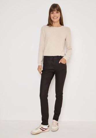 STREET ONE Slim fit Pants in Brown