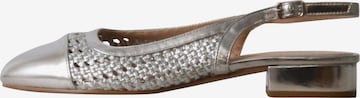 POTI PATI Slingpumps 'Pumps mit Riemchen' in Grijs: voorkant